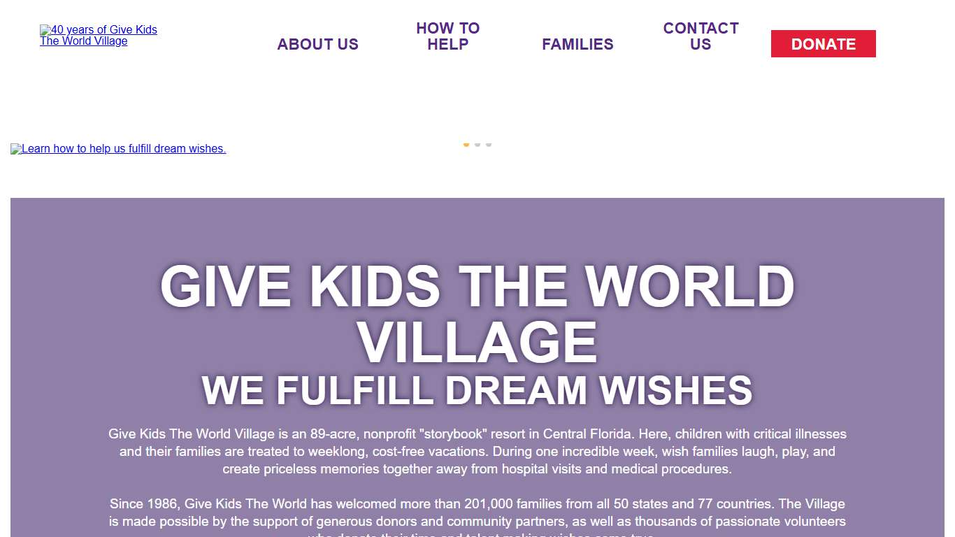 Give Kids The World Village Top-Rated Charity